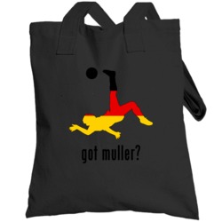 Thomas Muller Germany Mf Kick Football Soccer World Cup Totebag