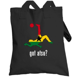 Christian Atsu Ghana Mf Kick Football Soccer World Cup Totebag