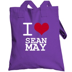 Sean May California I Love Heart Basketball Hockey Baseball Football T
