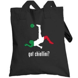 Giorgio Chiellini Italy Df Kick Football Soccer World Cup Totebag