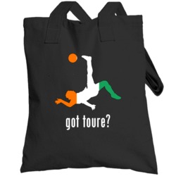 Yaya Toure Ivory Coast Mf Kick Football Soccer World Cup Totebag