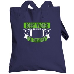Bobby Wagner For President Seattle Football Player Funny Political Sat