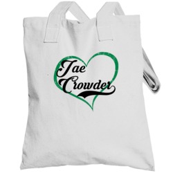 Jae Crowder Love Heart Fan Boston Basketball Totebag