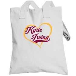 Kyrie Irving Love Heart Fan Cleveland Basketball Totebag