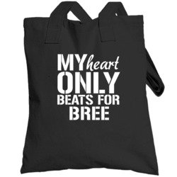 My Heart Only Beats For Bree Love Custom First Name Valentines Gift To