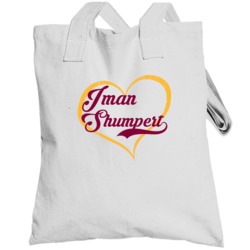Iman Shumpert Love Heart Fan Cleveland Basketball Totebag