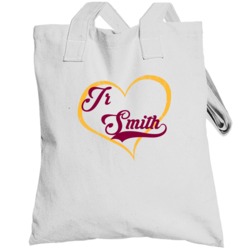 Jr Smith Love Heart Fan Cleveland Basketball Totebag