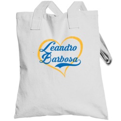 Leandro Barbosa Love Heart Fan Golden State Basketball Totebag