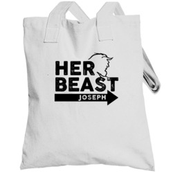 Joseph Her Beast Cool Valentines Day Beauty Couples Love Totebag