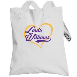 Louis Williams Love Heart Fan Los Angeles Basketball Totebag