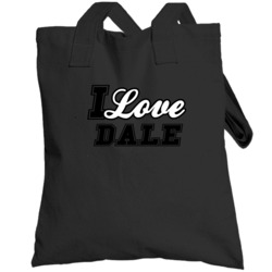 Dale Love Heart Cool Athletic Theme Custom Name Valentines Gift Toteba