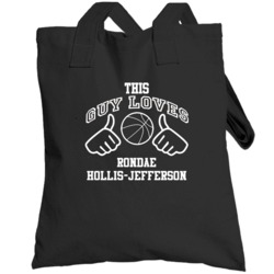 Rondae Hollis-jefferson This Guy Loves Heart Brooklyn Basketball Toteb