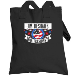 Jim Deshaies For President New York City Nyc Funny Sports Totebag