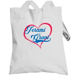 Jerami Grant Love Heart Fan Philadelphia Basketball Totebag