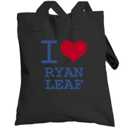 Ryan Leaf California I Love Heart Basketball Hockey Baseball Football 