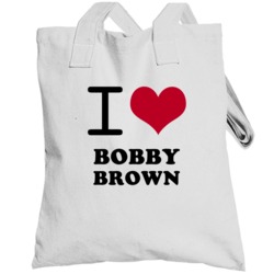 Bobby Brown New York Brooklyn Baseball Sports I Heart Love Totebag