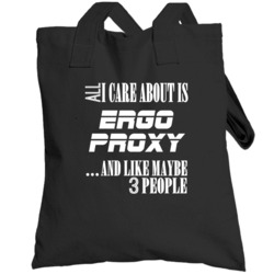Ergo Proxy Sci Fi Cult Tv Show All Care About Totebag
