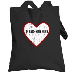 Lab Rats Elite Force Sci Fi Cult Tv Show Heart Love Aged Totebag