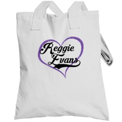 Reggie Evans Love Heart Fan Sacramento Basketball Totebag