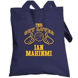 Ian Mahinmi This Guy Loves Heart Indiana Basketball Totebag