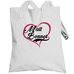 Matt Bonner Love Heart Fan Toronto Basketball Totebag