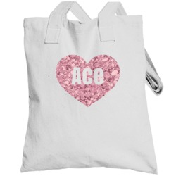 Ace Love Heart Trending Custom Name Diamond Look Valentines Gift Toteb