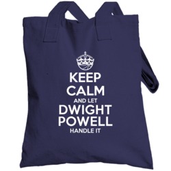 Dwight Powell Keep Calm Let Player Handle It Dallas Basketball Totebag