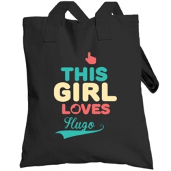 This Girl Loves Hugo 2 Popular Favorite Video Game Fan Totebag