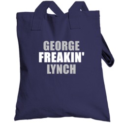 George Lynch Freakin Basketball Sports Charlotte Totebag