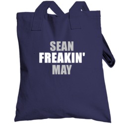 Sean May Freakin Basketball Sports Charlotte Totebag