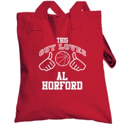 Al Horford This Guy Loves Heart Atlanta Basektball Totebag