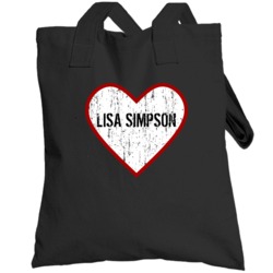 Lisa Simpson The Tracey Ullman Show Love Tv Character Totebag