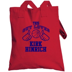 Kirk Hinrich This Guy Loves Heart Washington Basketball Totebag