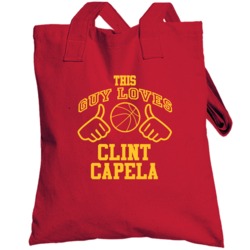Clint Capela This Guy Loves Heart Houston Basketball Totebag