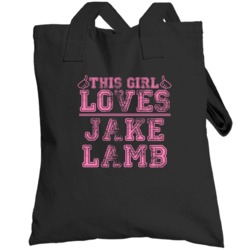 This Girl Loves Jake Lamb Arizona Baseball Fan Favorite Player Totebag