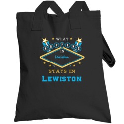 Lewiston Michigan What Happens In Stays In Totebag