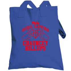 Chauncey Billups This Girl Loves Heart Detroit Basketball Totebag