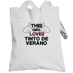 This Girl Loves Tinto De Verano Foodie Favorite Food Totebag