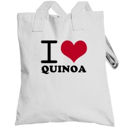 I Love Quinoa Classic Heart Food Lover Totebag