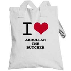 I Heart Abdullah The Butcher Wwe Hall Of Fame Totebag