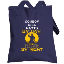 Cowboy Bill Watts By Day Wwe Hall Of Fame Totebag