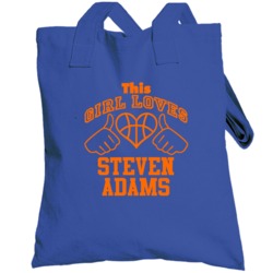 Steven Adams This Girl Loves Heart Oklahoma City Basketball Totebag