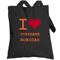 Stephane Robidas California I Love Heart Basketball Hockey Baseball Fo