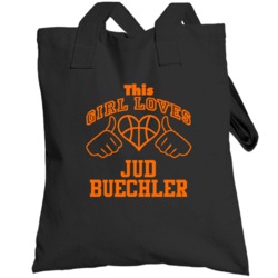 Jud Buechler This Girl Loves Heart Phoenix Basketball Totebag