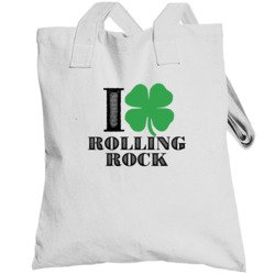 Heart Love Shamrock Rolling Rock Beer Irish St Patricks Day Drunk Part
