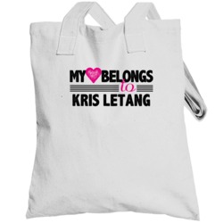My Heart Belongs To Kris Letang Pittsburgh Hockey Player Fan Totebag