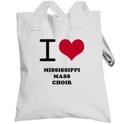 I Heart Mississippi Mass Choir Gospel Music Hall Of Fame Totebag