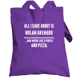 All I Care About Is Nolan Arenado Maybe 3 People And Pizza Colorado Ba