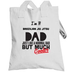 I'm A Brazilian Jiu Jitsu Dad Much Cooler Cool Father's Day Gift Toteb