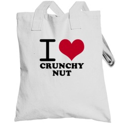 I Love Crunchy Nut Classic Heart Food Lover Totebag